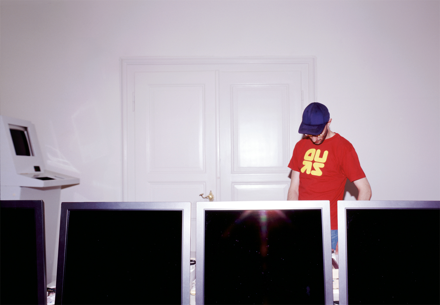 Rafael Koch in his studio