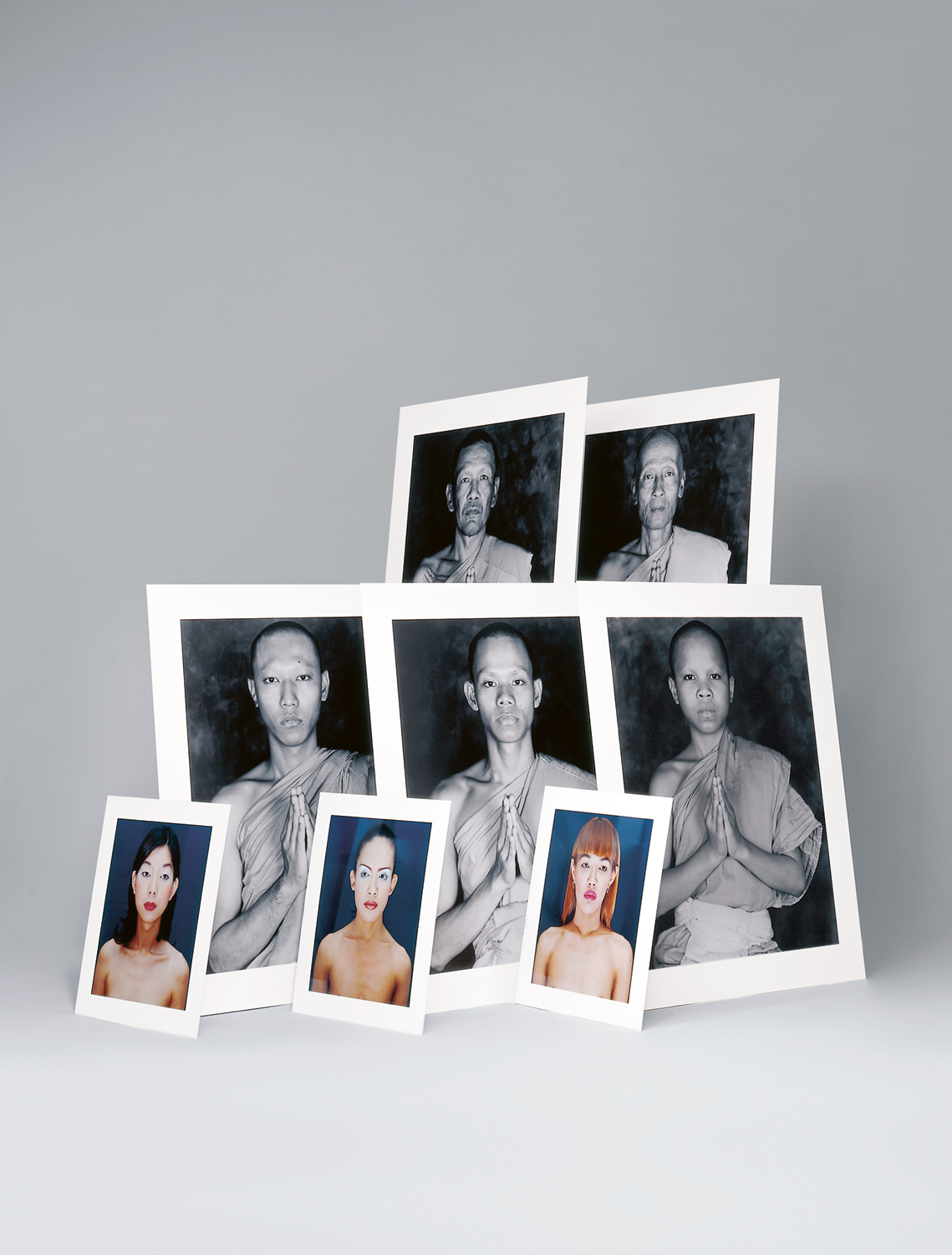 Two photo researches 'Tide' and 'Cut'