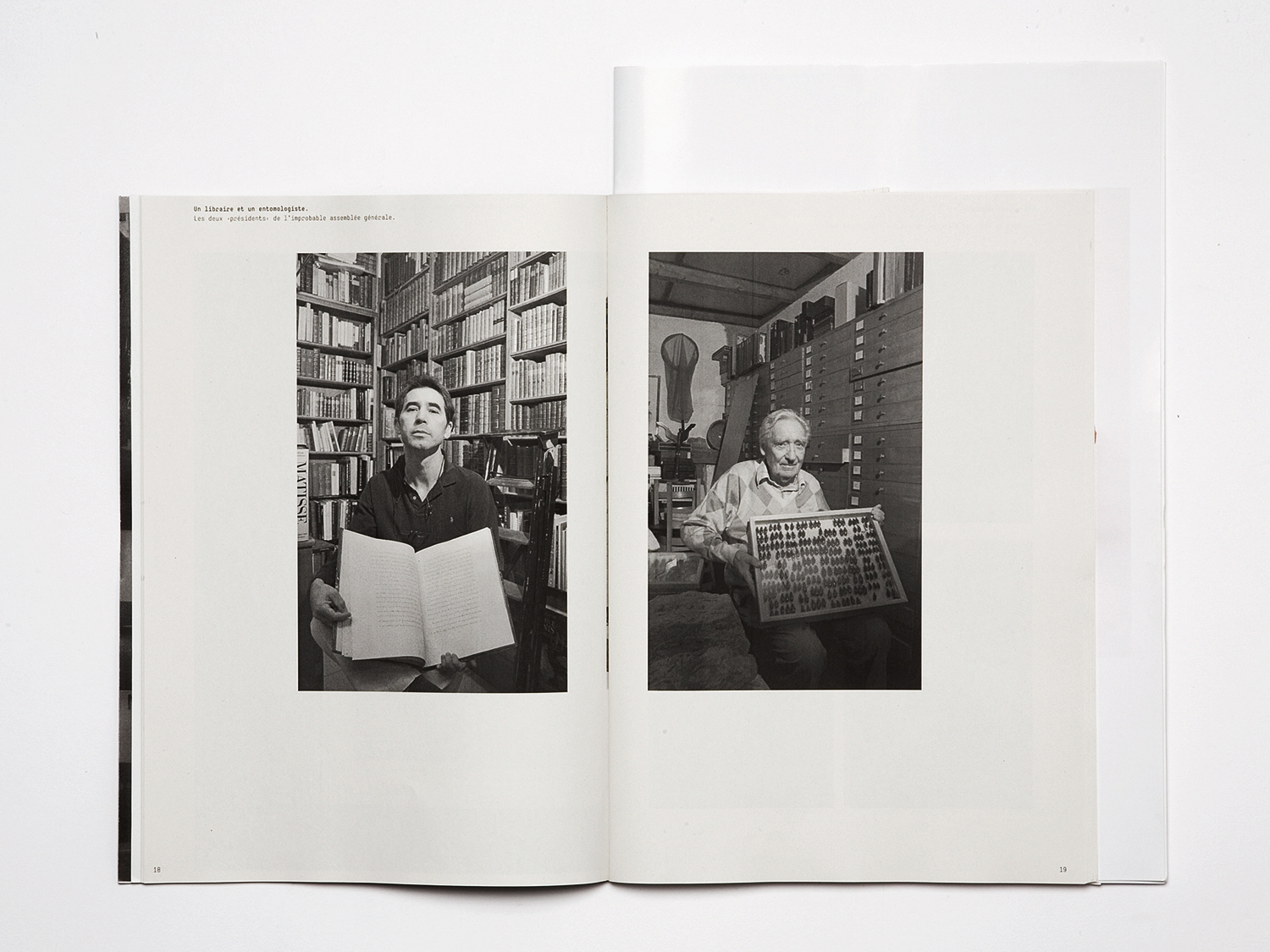 'Mise en pages, Mise en cage'