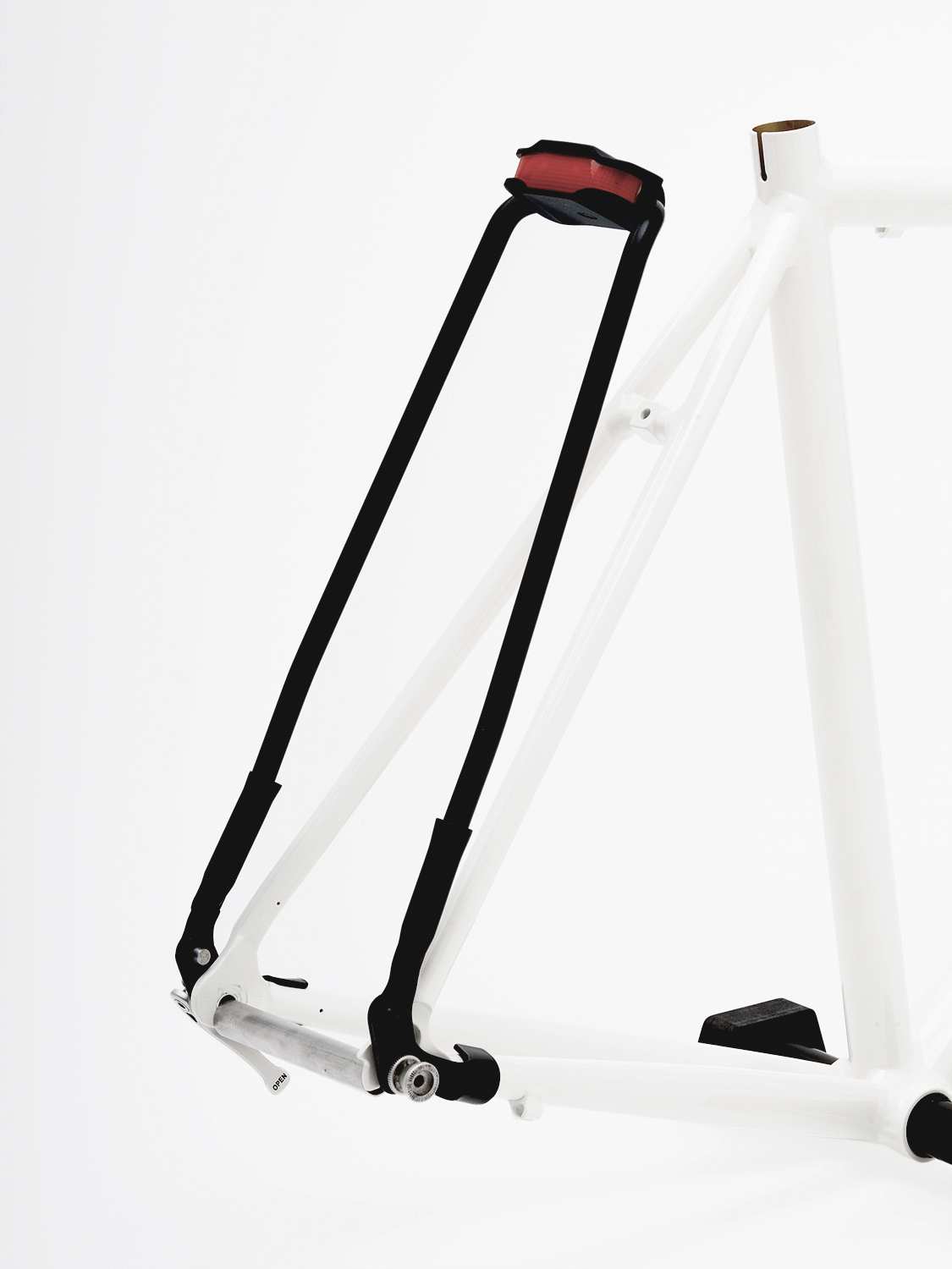 'LOC+', light and safety lock for bicycles