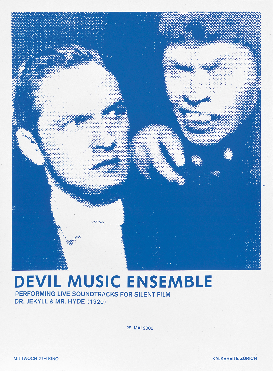 poster (silkscreen) - (in collaboration with Jean-Claude Dubois)