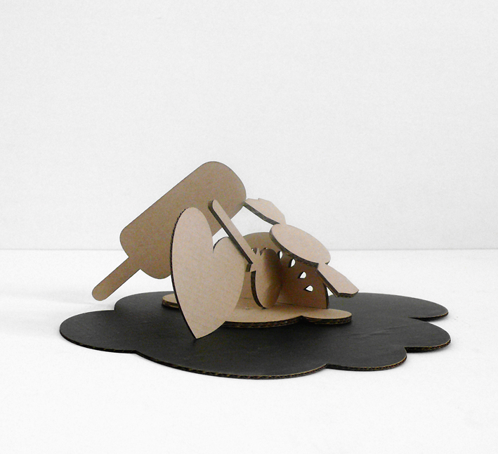 'Five Stars Cardboard' (2007), detail from 'Sogni dei Bambini'