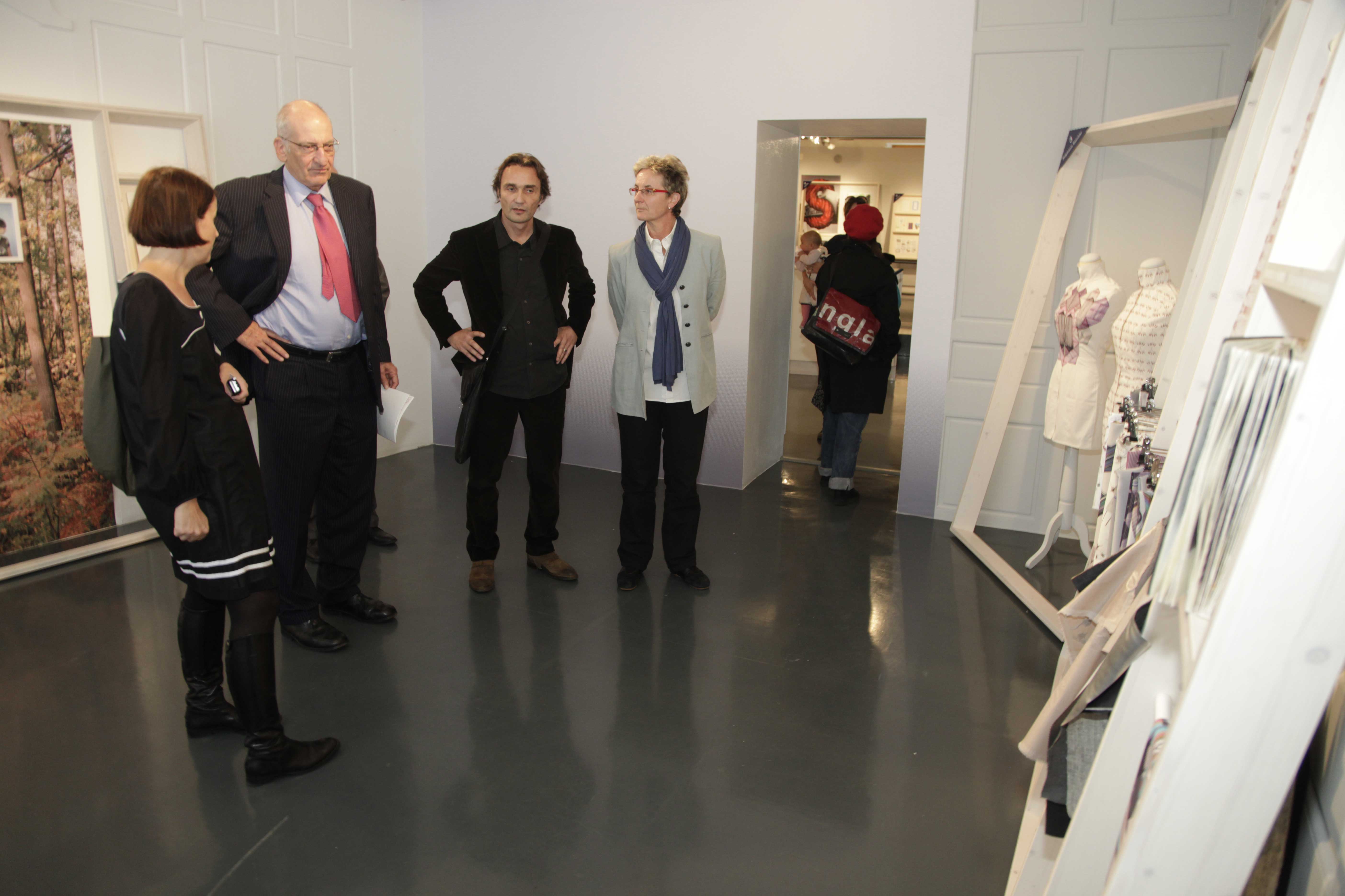 Patrizia Crivelli, Pascal Couchepin, Patrick Reymond, Chantal Prod'Hom