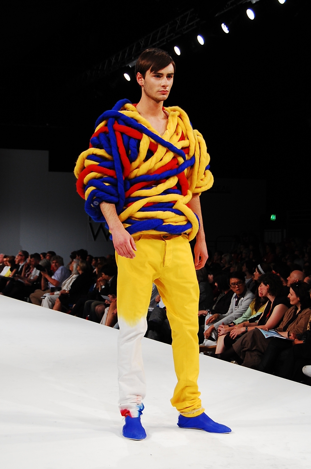 menswear collection 'do not construct the fashion, let the fashion construct itself', 2010