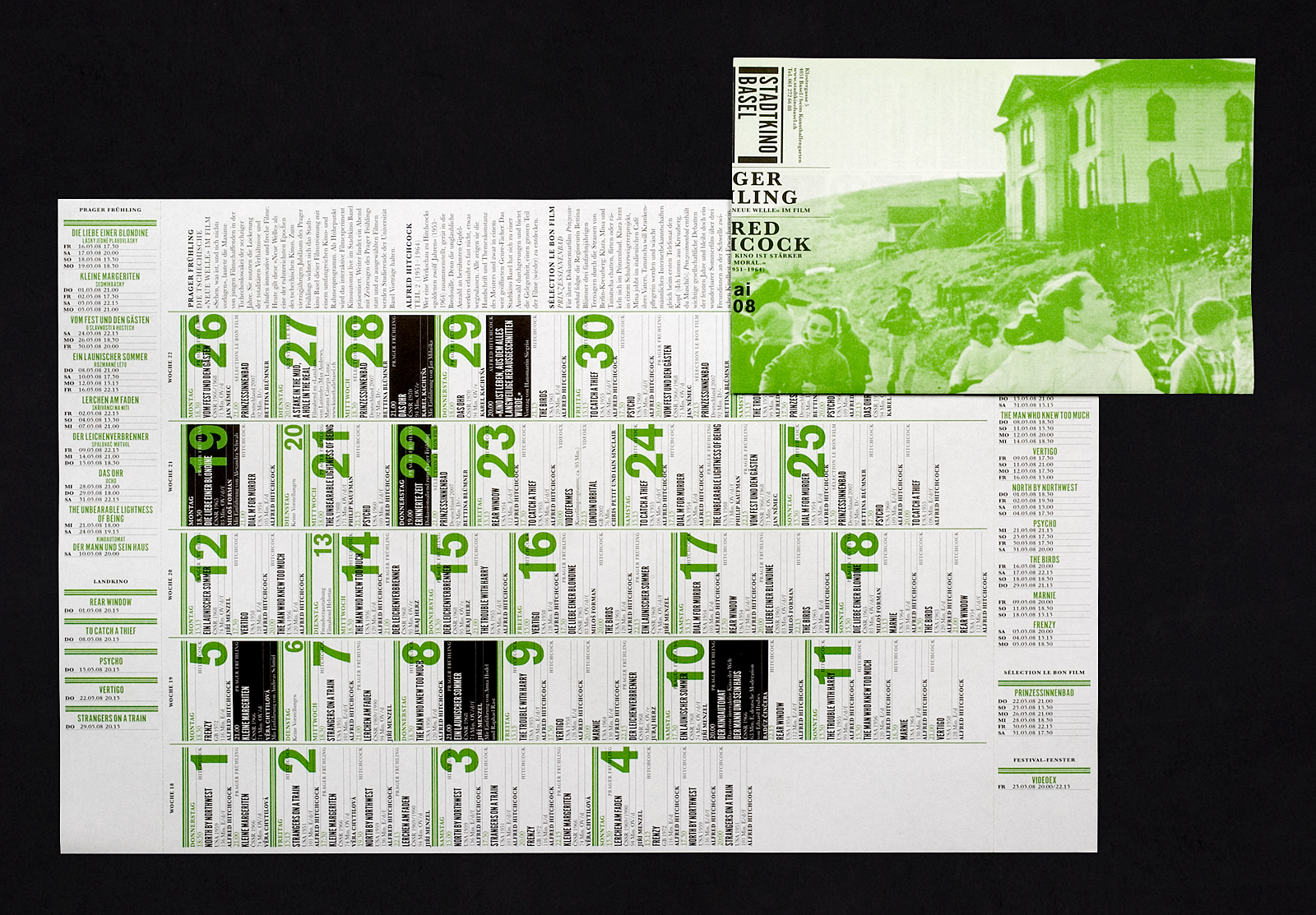 'StadtKino Basel', poster series/programme