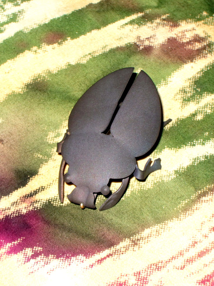 Dung beetle (brooch), 2007