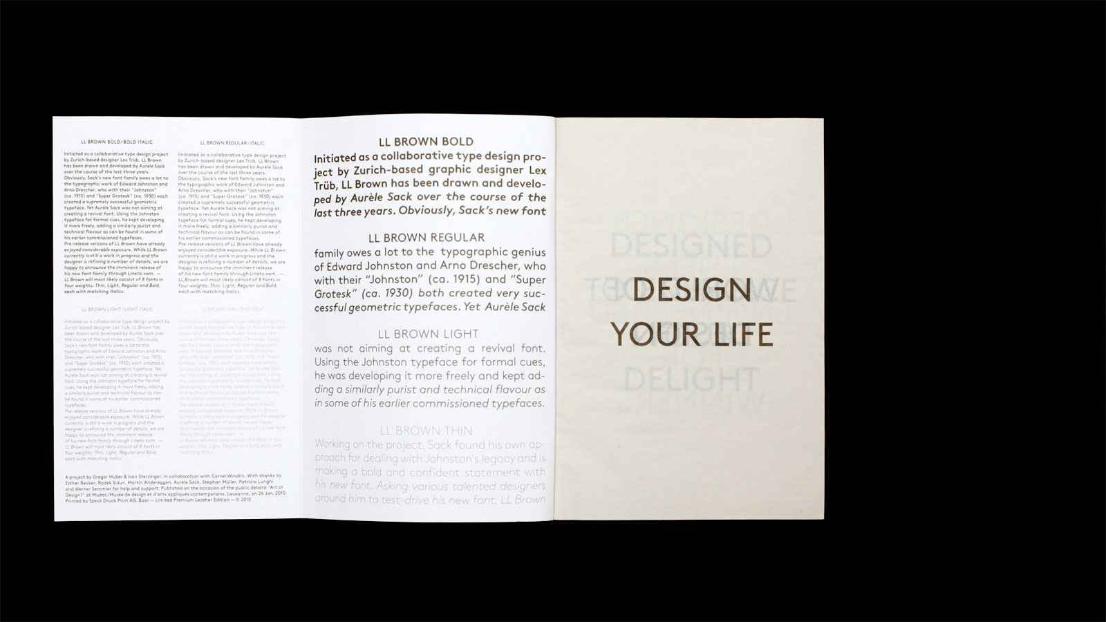 'The Art of Design – Vol. II', publication
