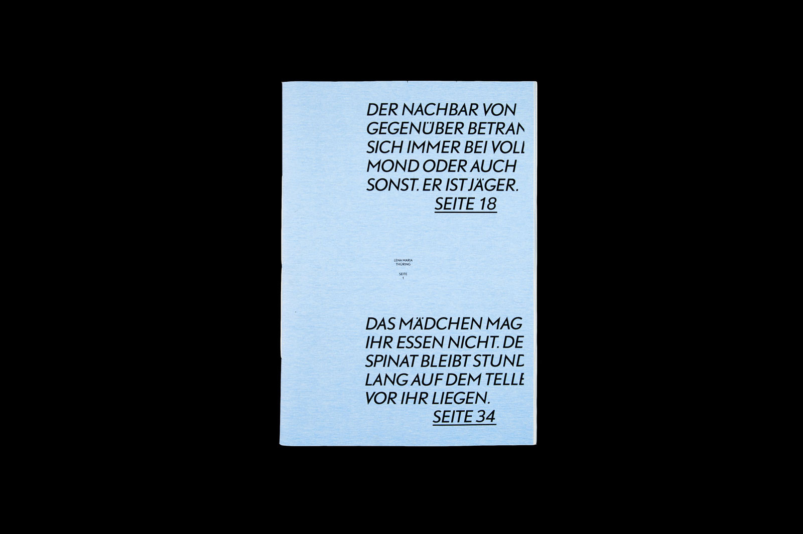 'Lena Maria Thüring', publication