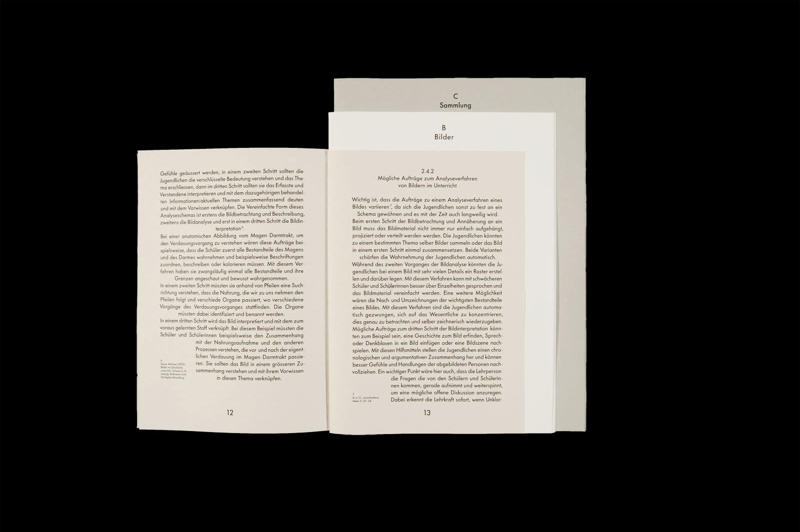 'Das Schulwandbild von gestern', publication