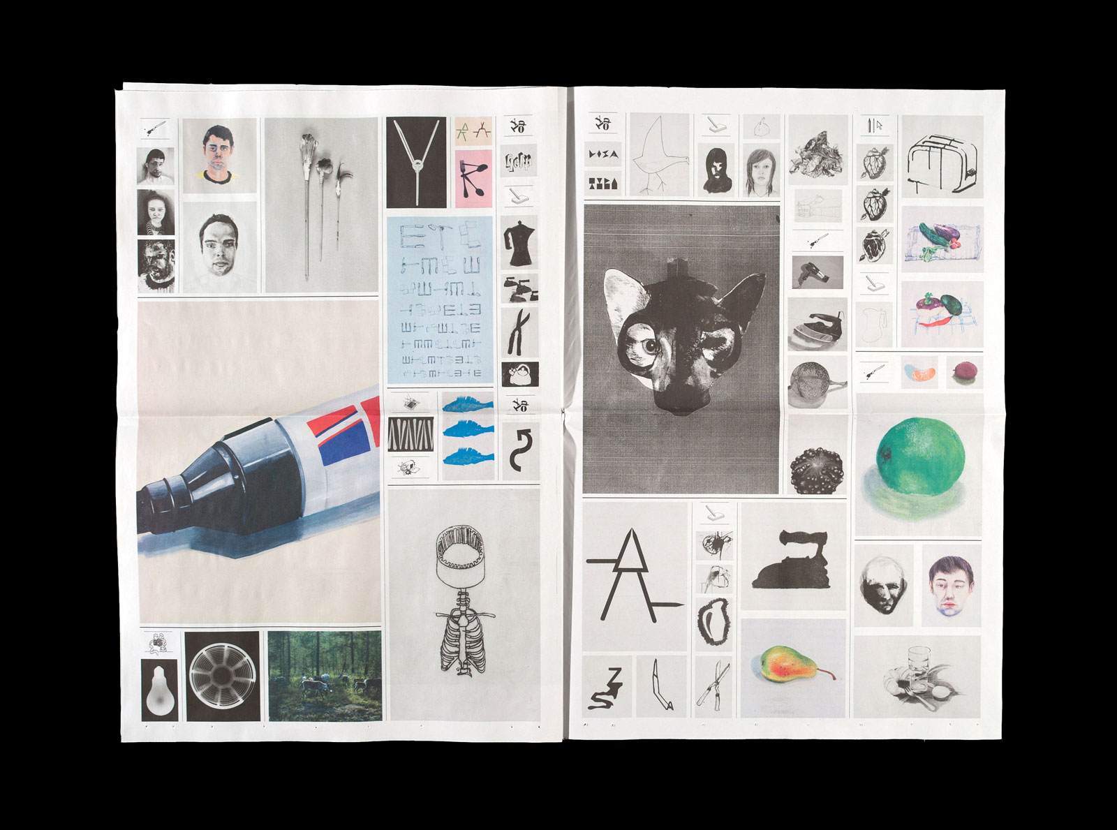 'Invers-Zeitung', in collaboration with Rahel Arnold