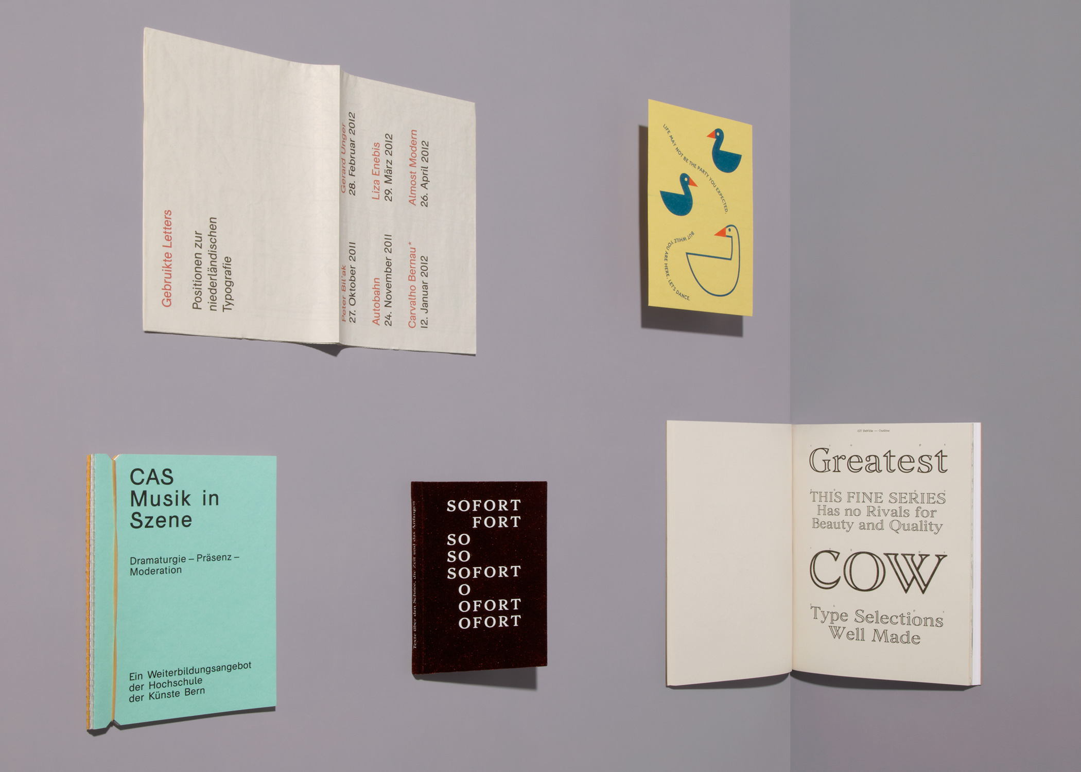 Verschiedene Drucksachen