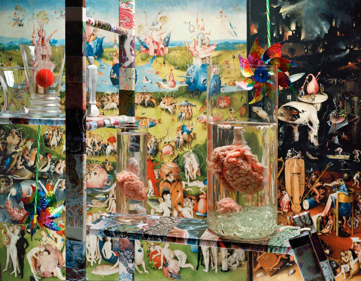 'Triple Body', series of photographies, diploma work