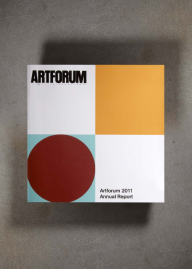 'Artforum Annual Report 2011', diploma work