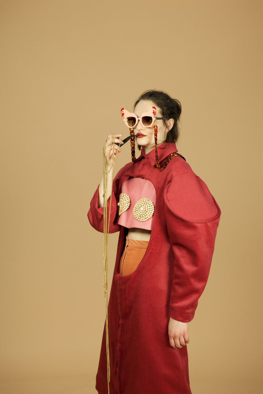 « Das Auge isst mit », Modekollektion, Diplomarbeit