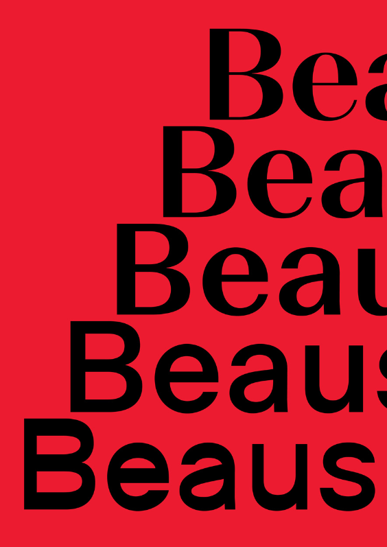 « Beausite », Schrift