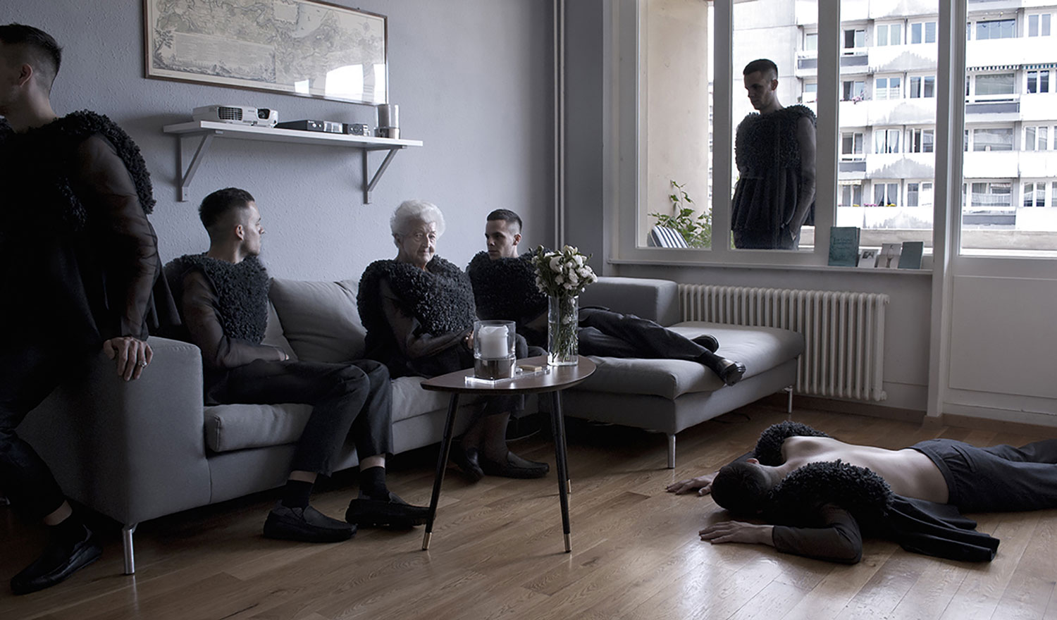 « Mon modèle masculin est une femme », Modekollektion Männer, Diplomarbeit