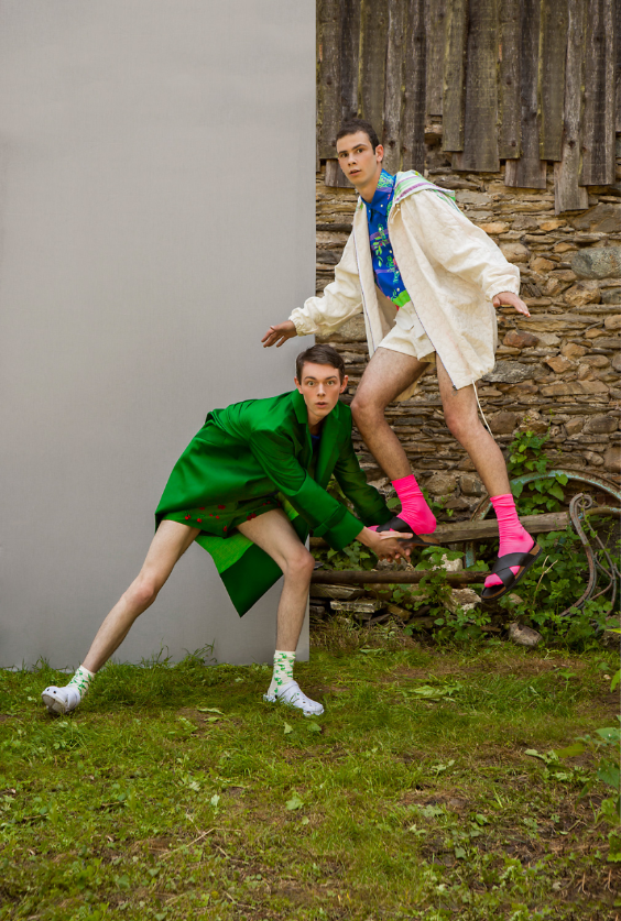 «CHERRY, CHERRY», collection homme, travail de diplôme