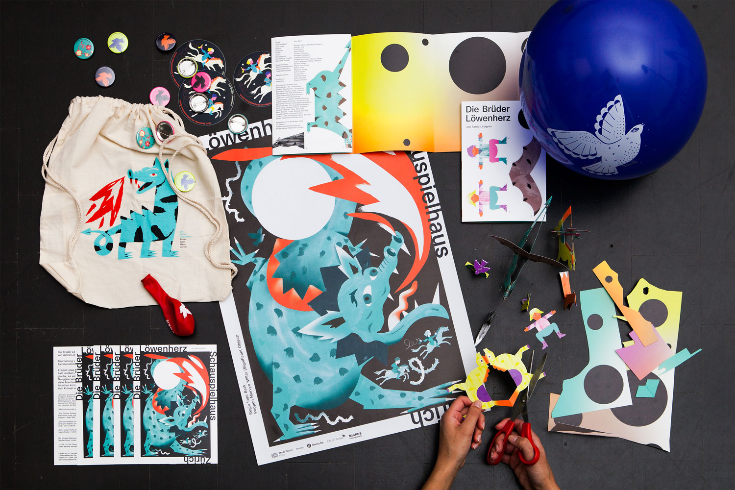 Eine Auswahl von grafischen Projekten