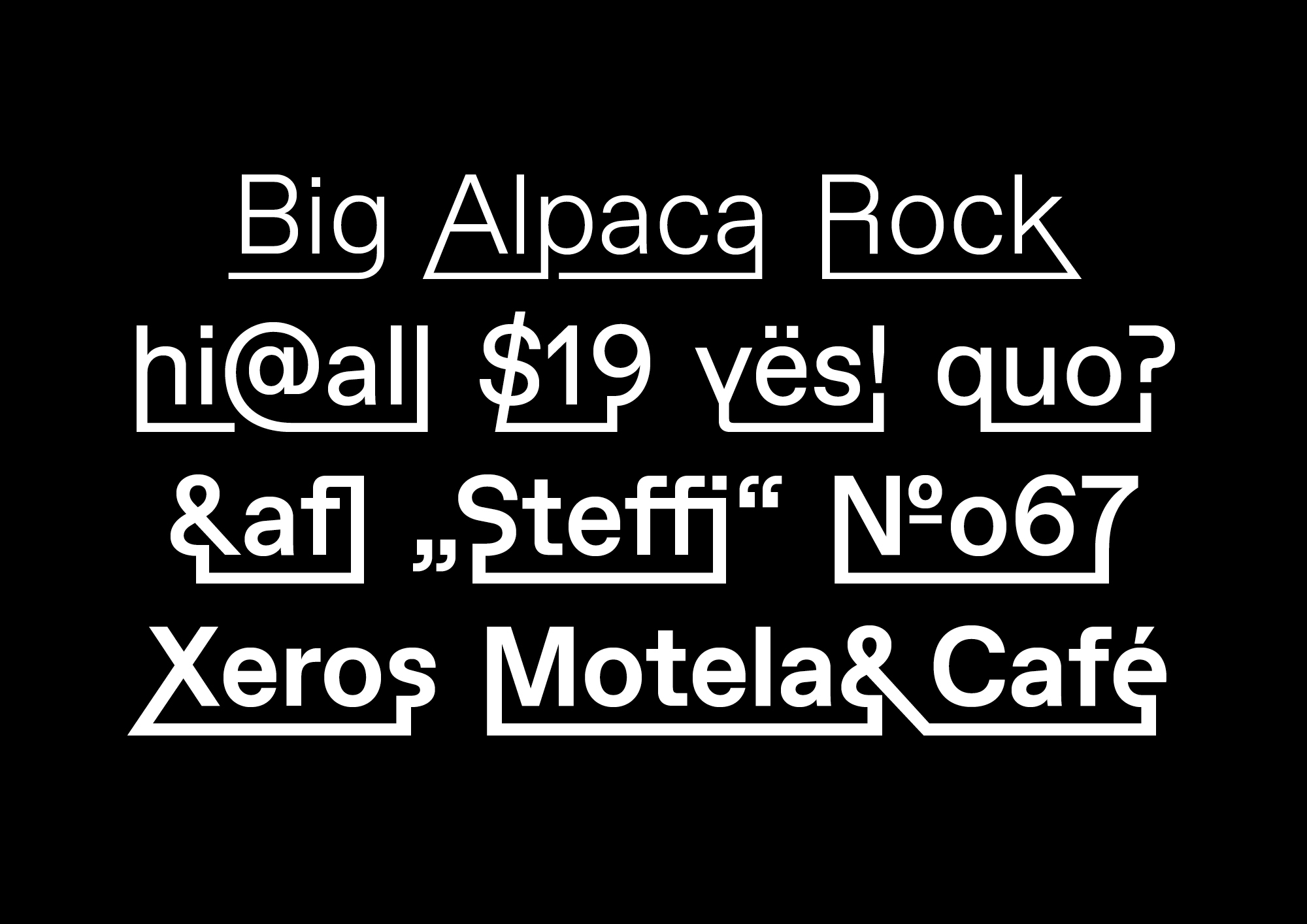 Eine Auswahl von grafischen Projekten, 2014 - 2017