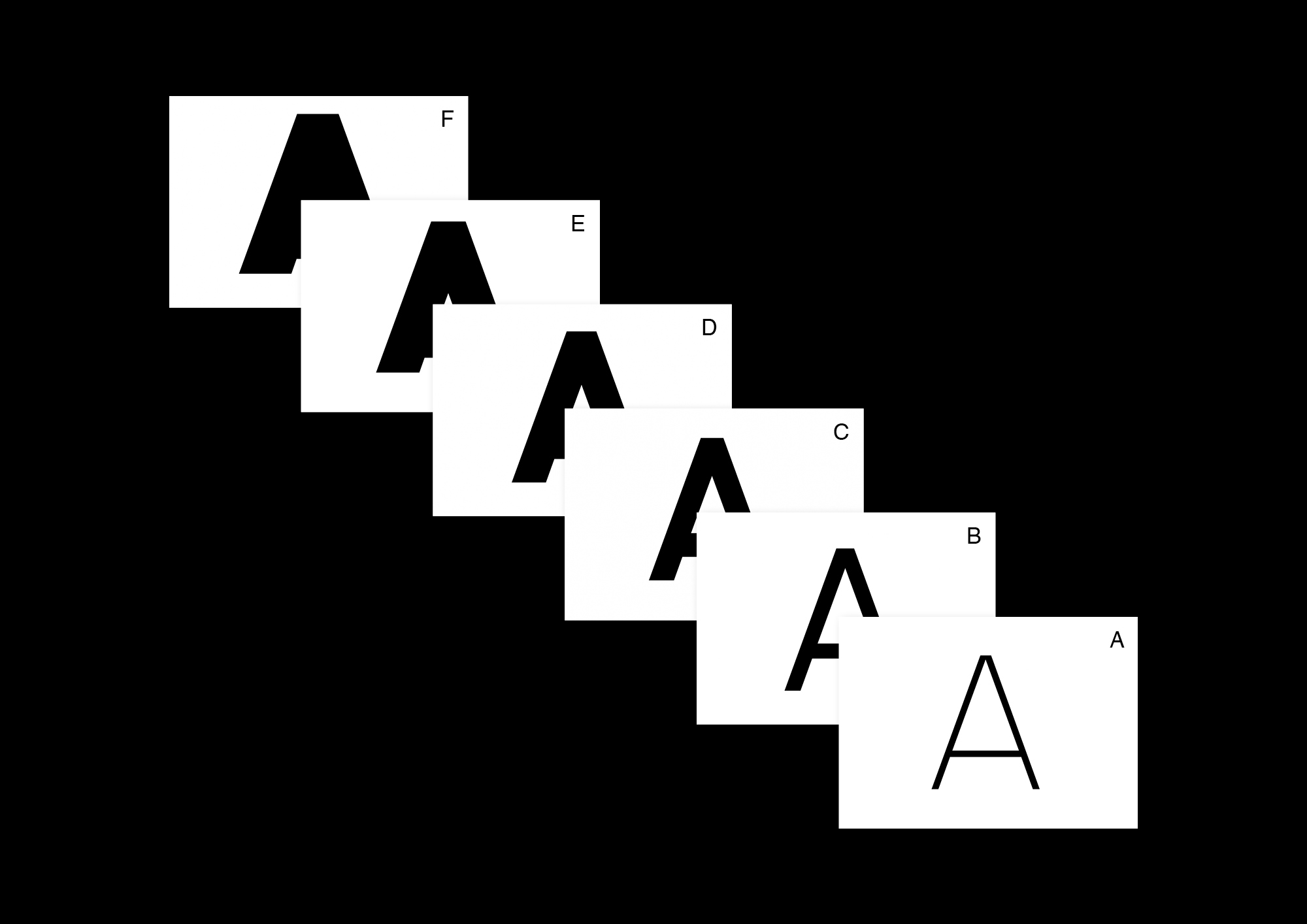 Eine Auswahl von grafischen Projekten, 2014 - 2017