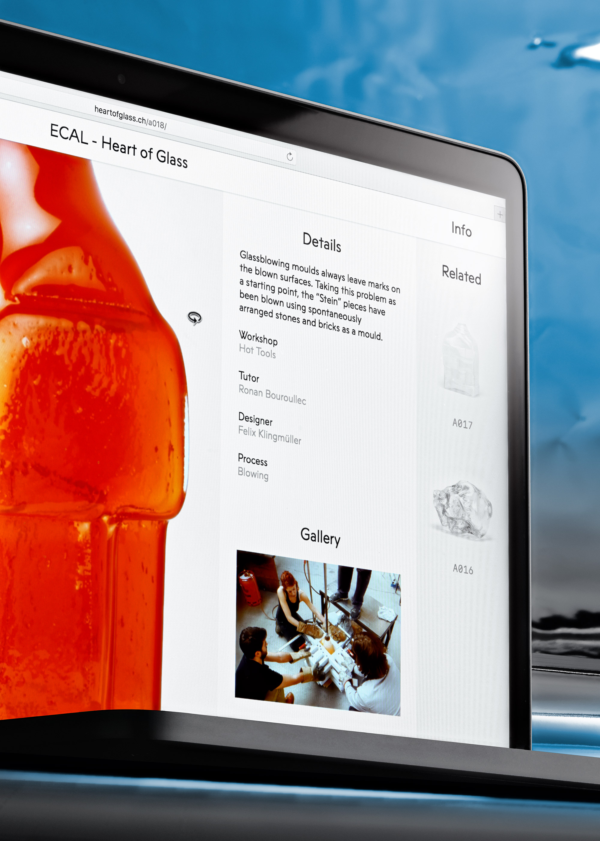 Eine Auswahl von Websiten-Designs, 2017