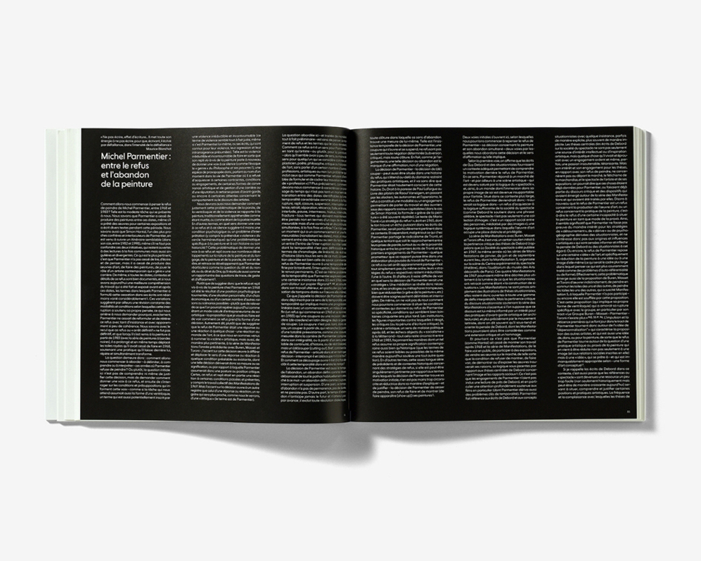 Michel Parmentier. Décembre 1965 – 20 novembre 1999. Une rétrospective
