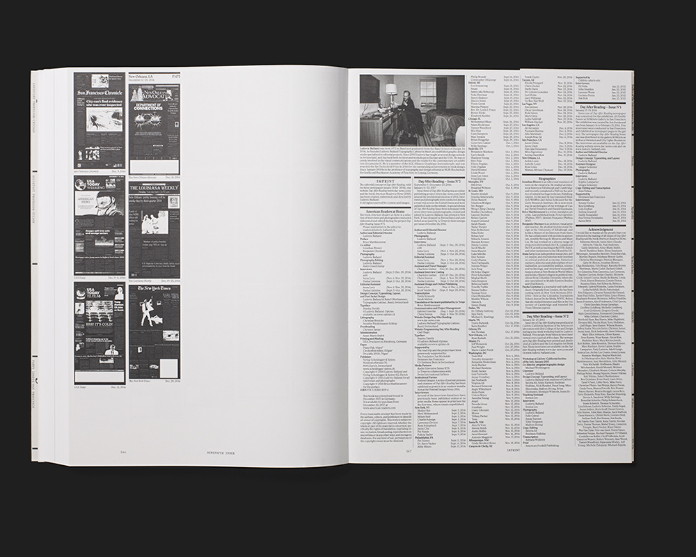 Ludovic Balland. American Readers at Home