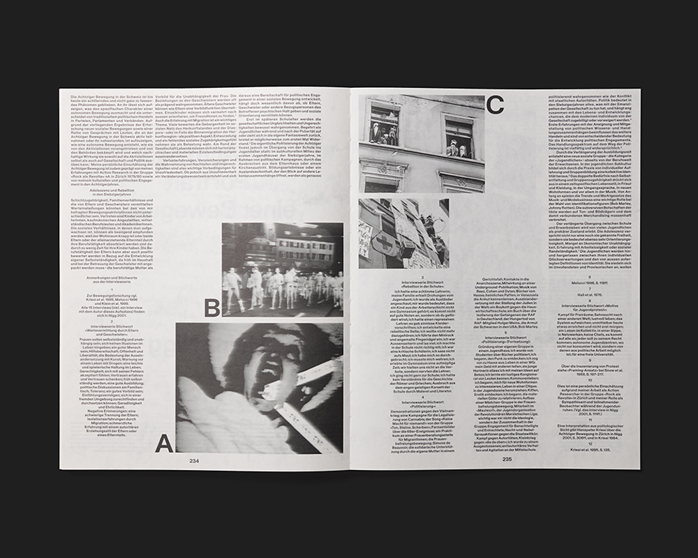 Autonomie auf A4. Wie die Zürcher Jugendbewegung Zeichen setzte. Flugblätter 1979–82