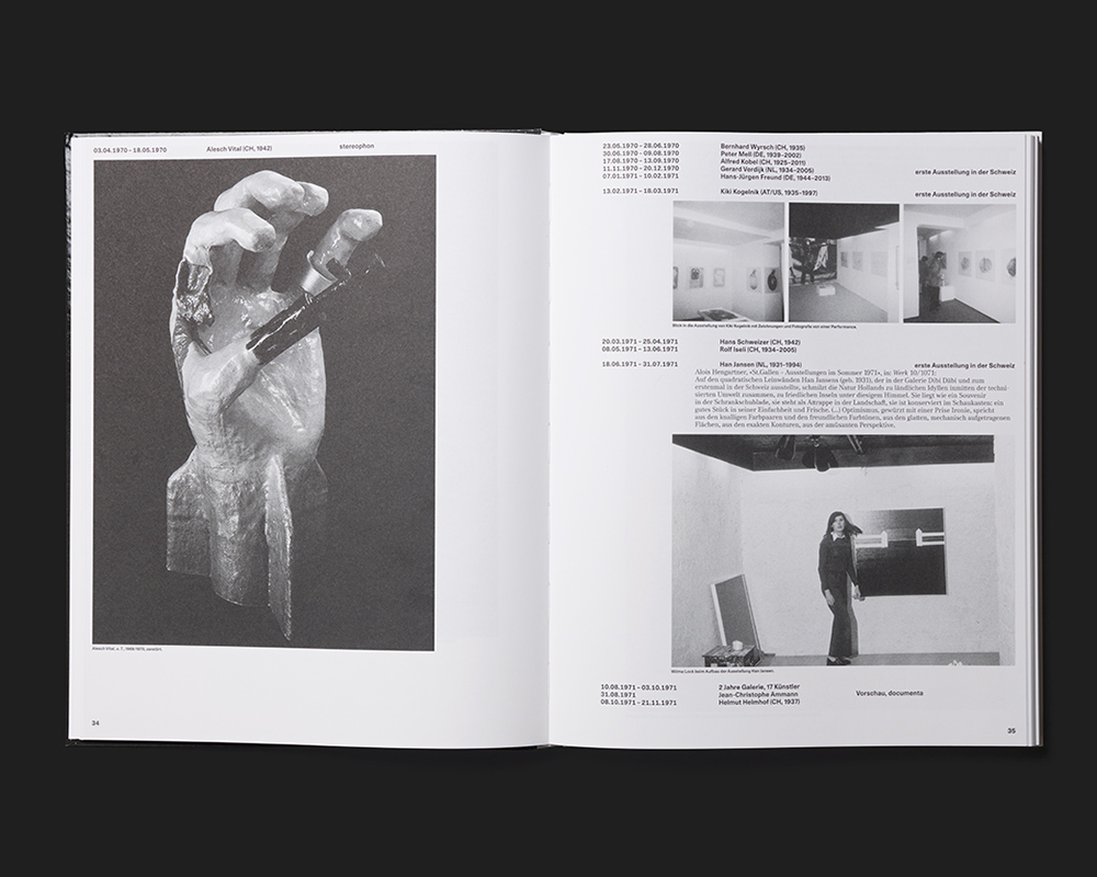 Vierzig Jahre Gegenwart. Die Galerie Wilma Lock in St. Gallen