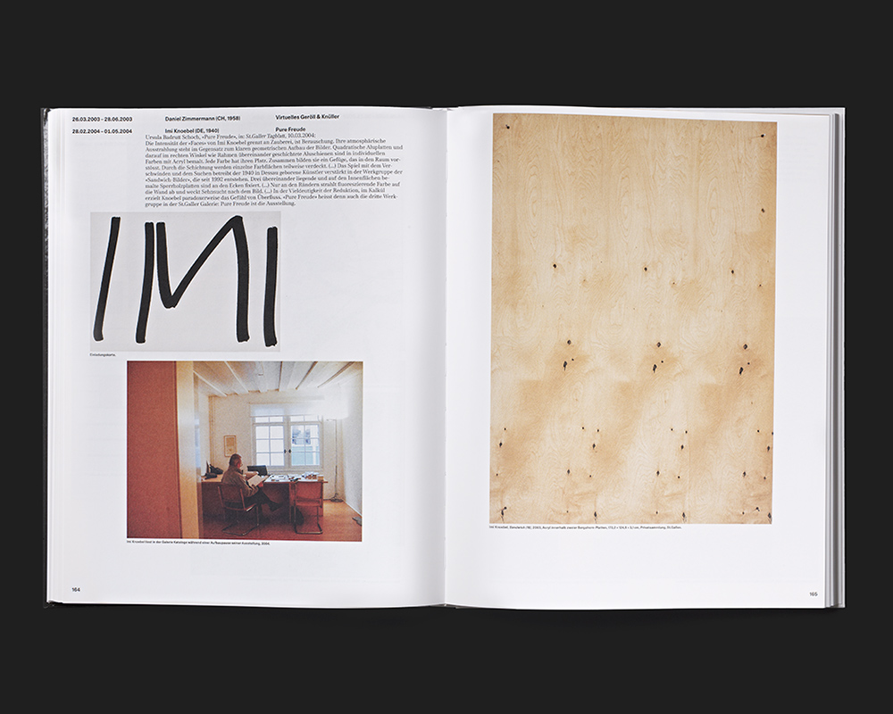 Vierzig Jahre Gegenwart. Die Galerie Wilma Lock in St. Gallen