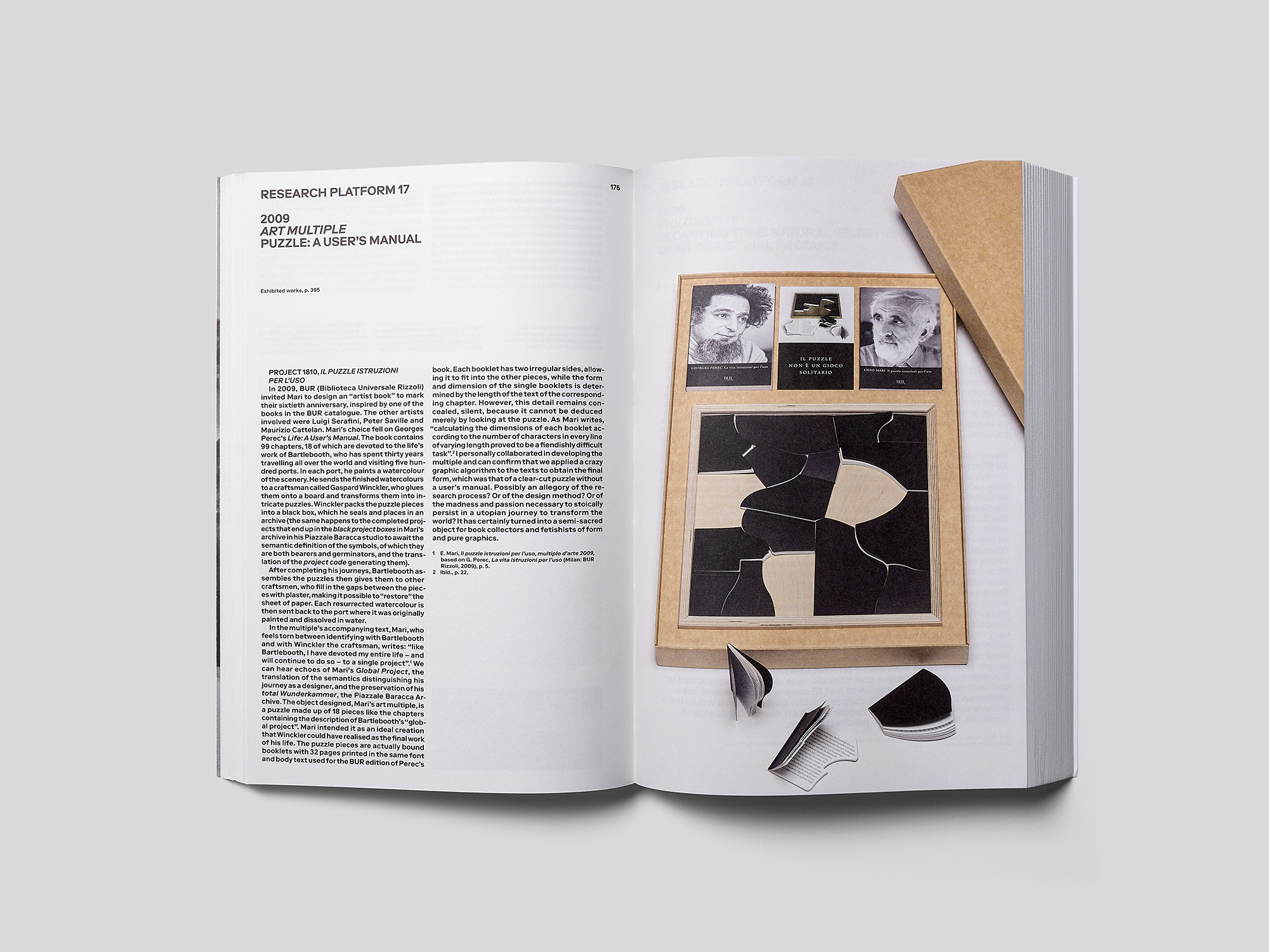 Enzo Mari curated by Hans Ulrich Obrist. With Francesca Giacomelli