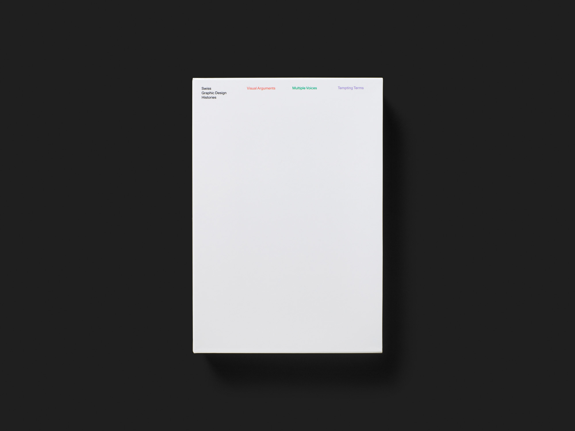 Swiss Graphic Design Histories