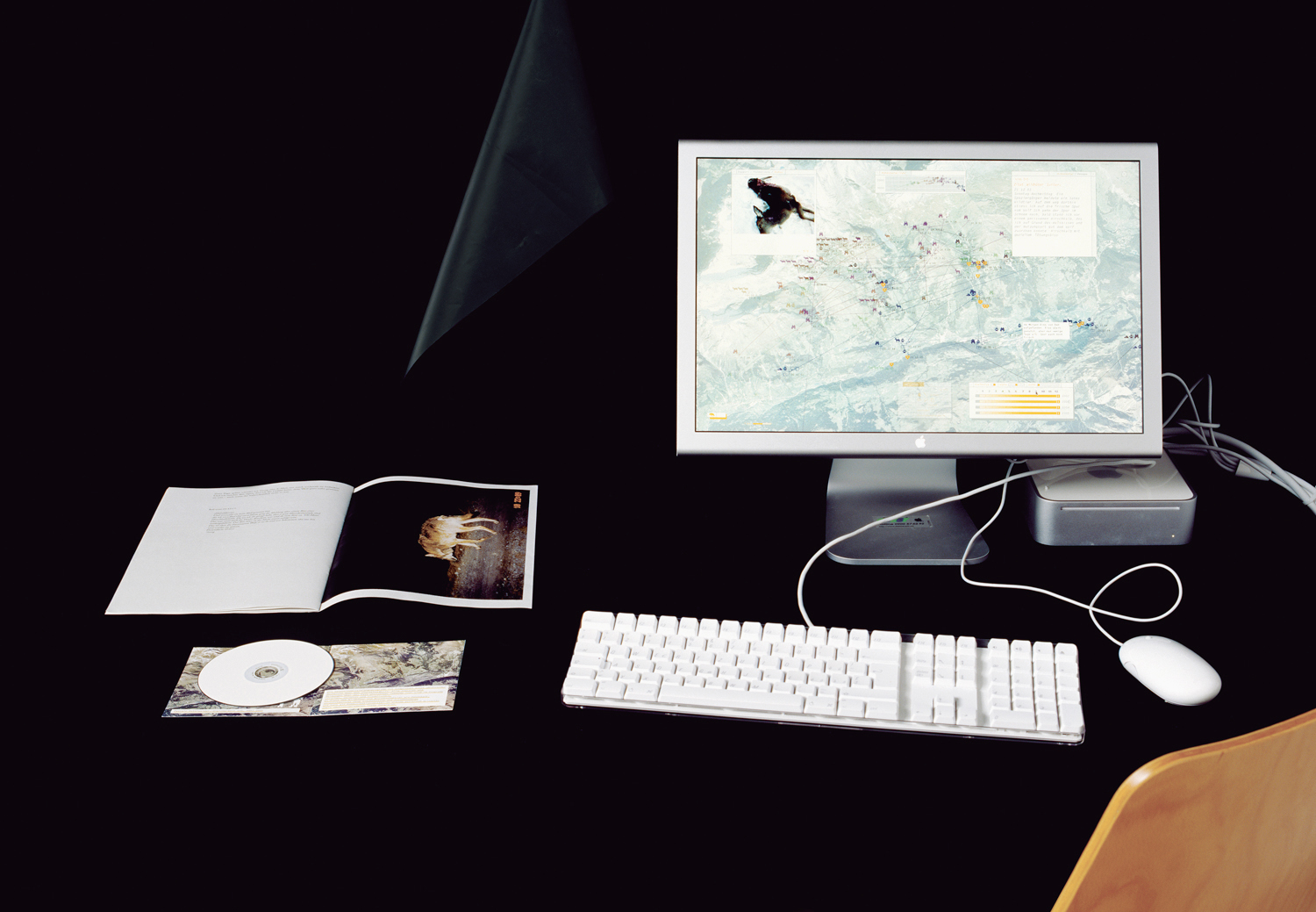 'Wolfsspur - Visualisierung eines Unsichtbaren'