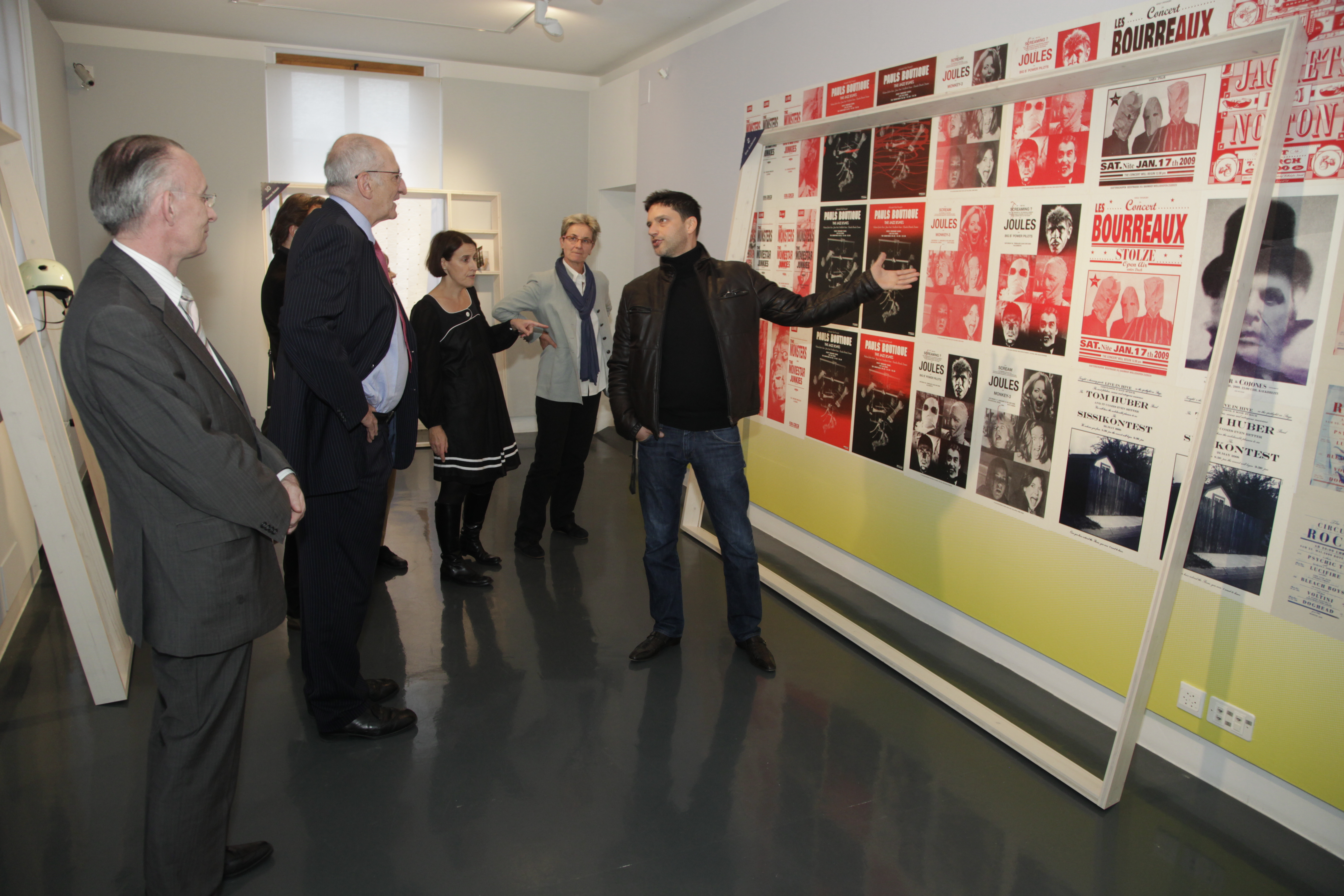 Pascal Couchepin, Patrizia Crivelli, Chantal Prod'Hom, Lionel Bovier