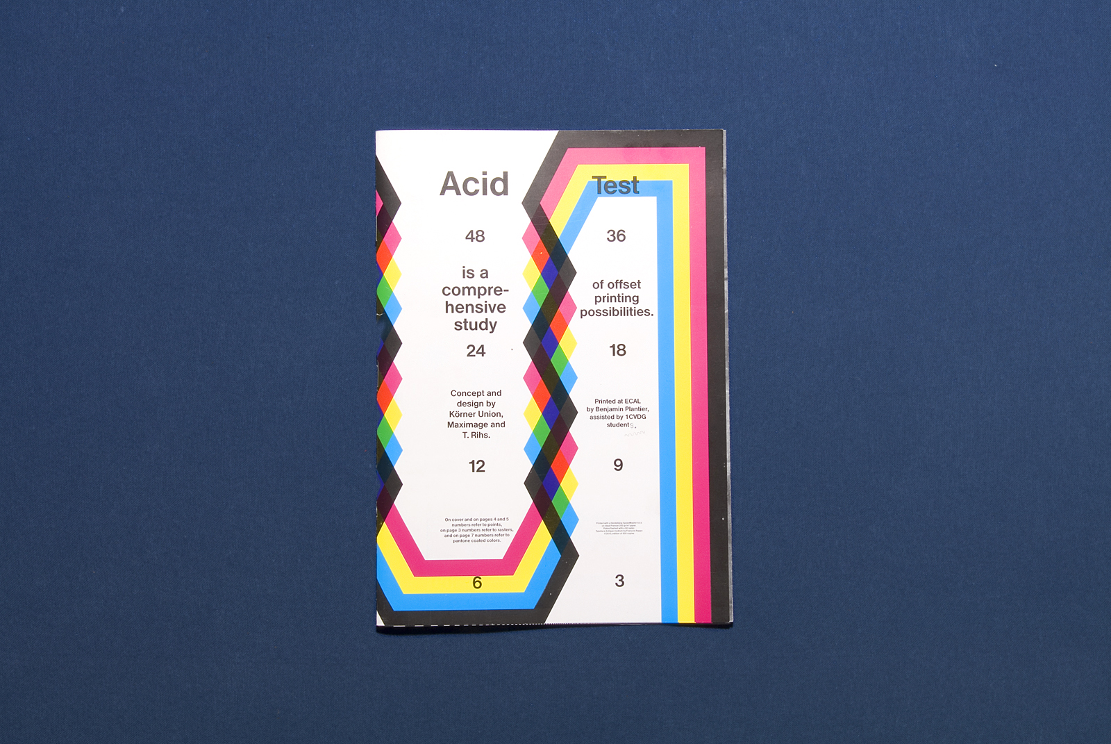 'Acid Test', 2010 - en collaboration avec Tatiana Rihs et Körner Union