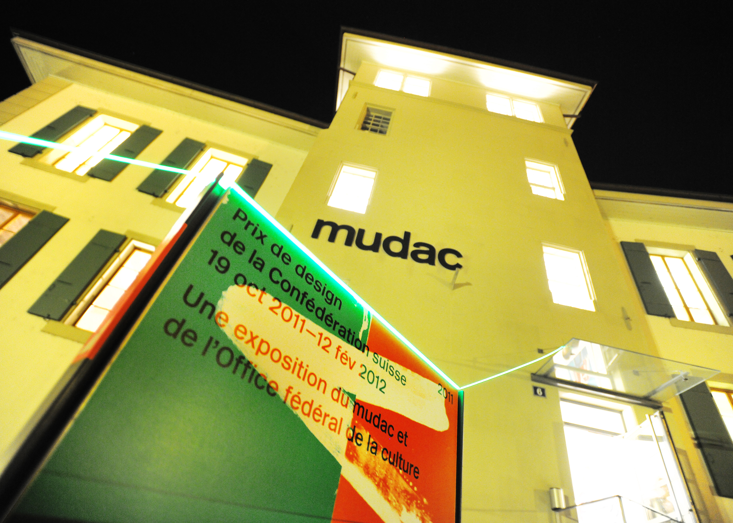 Exposition au mudac Lausanne