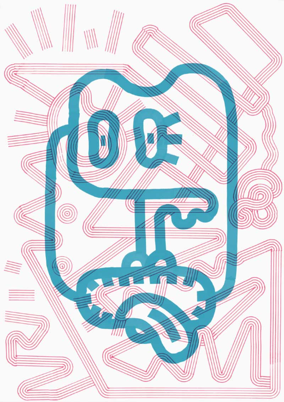 'Face-o-mat', machine à portraiter analogue