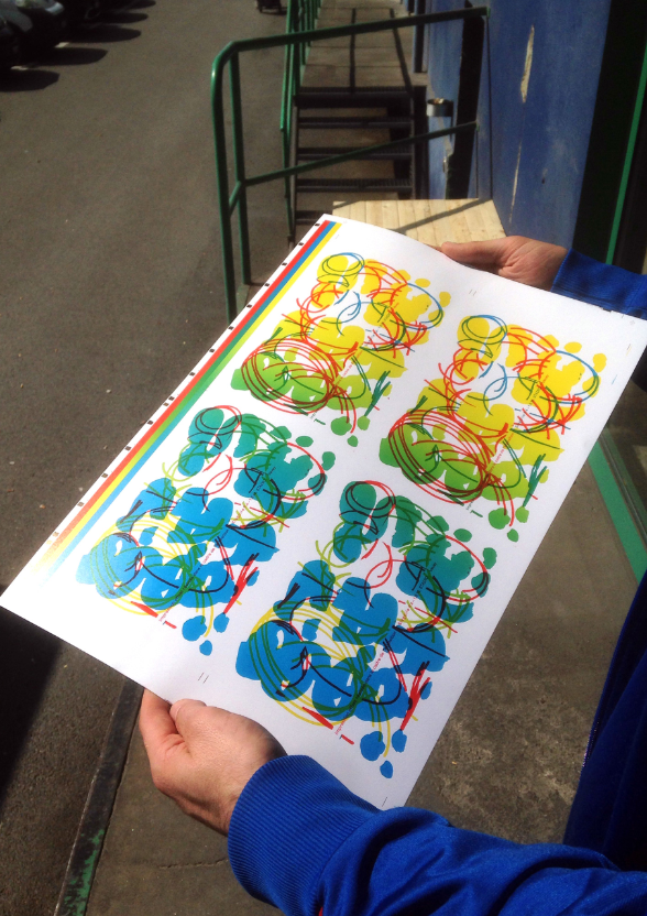 Une sélection de travaux graphiques, 2014-2017