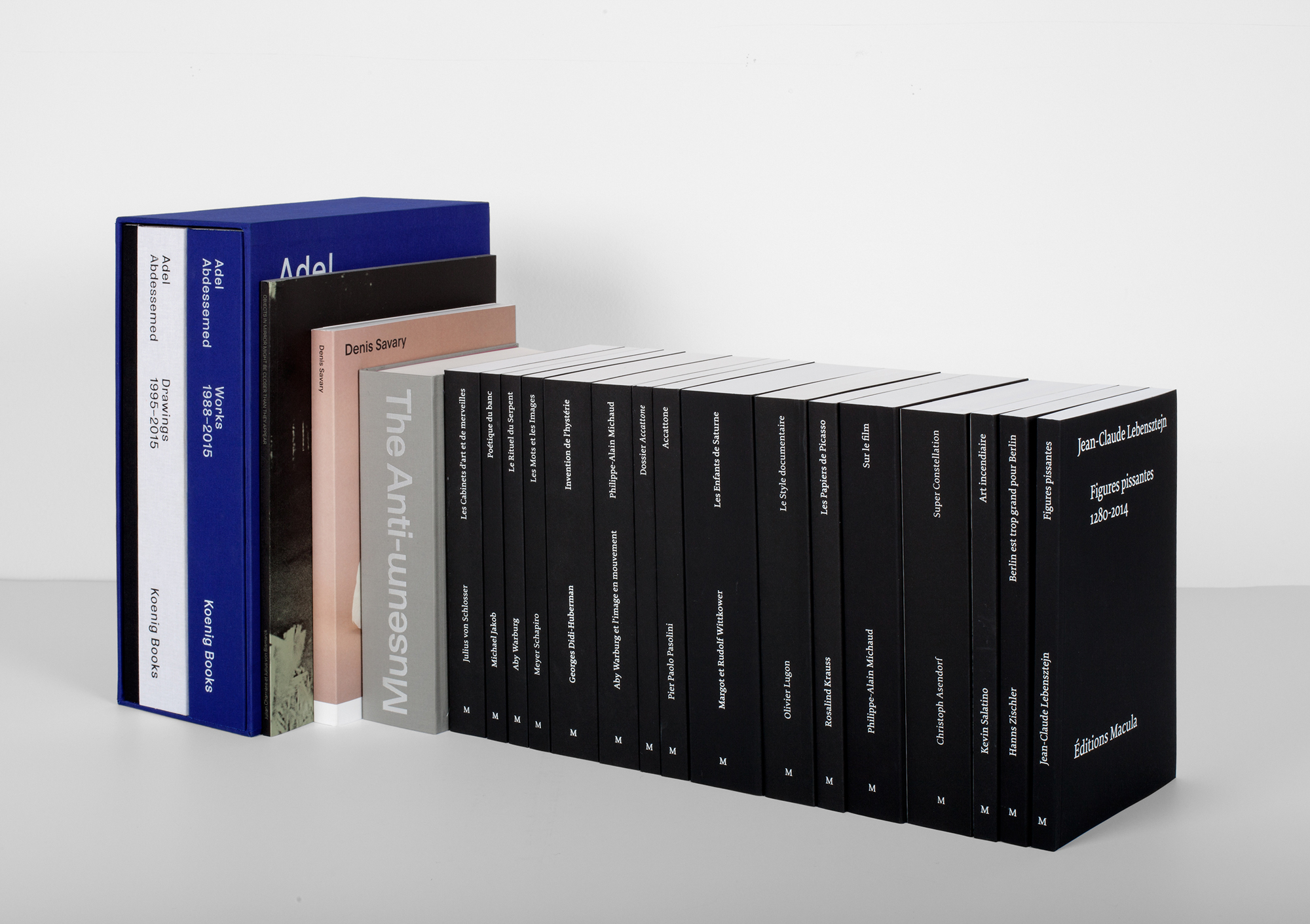 Du catalogue raisonné à la maison d‘édition (une séléction de publications), 2016