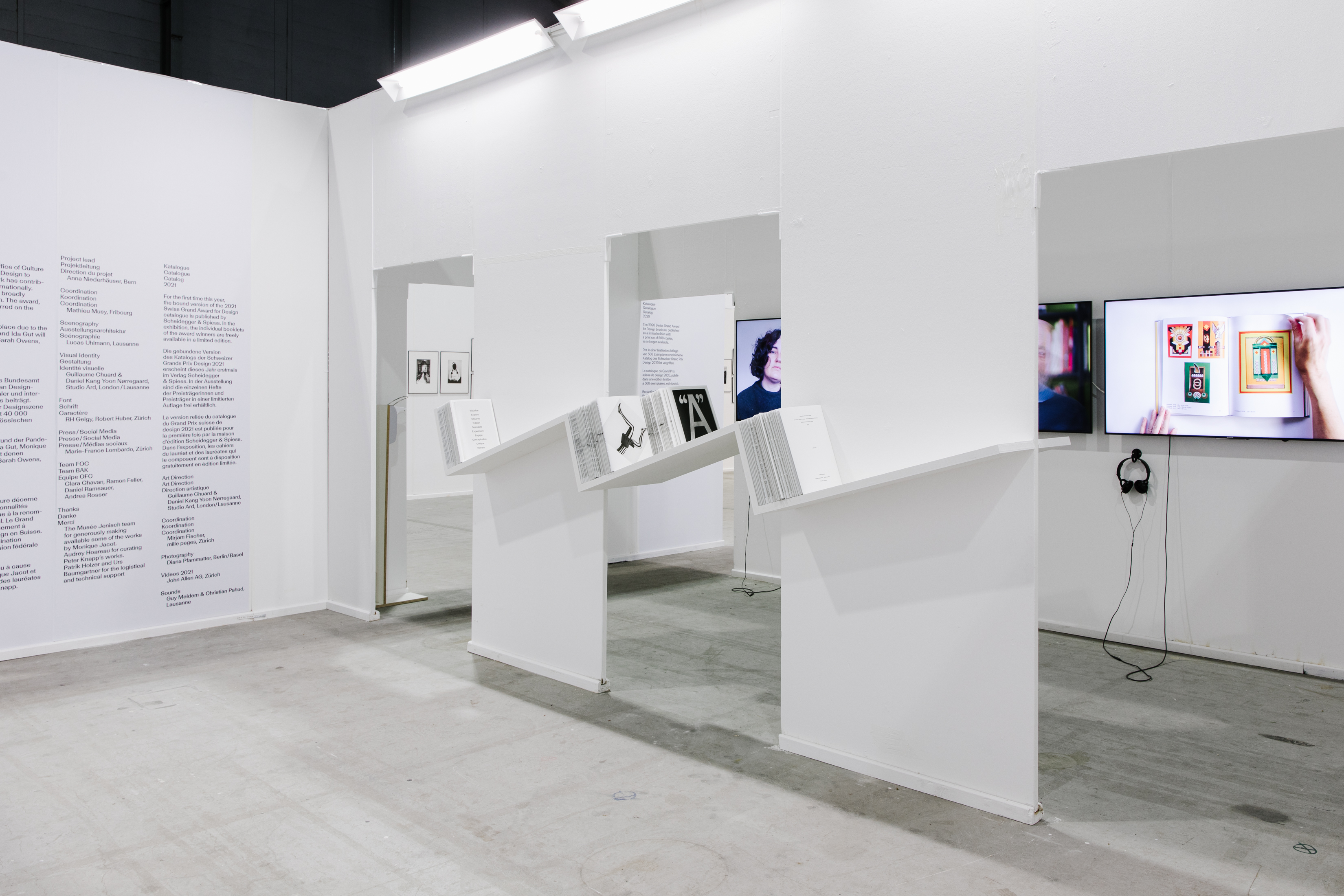 Swiss Grand Award for Design 2020 & 2021, exhibition view