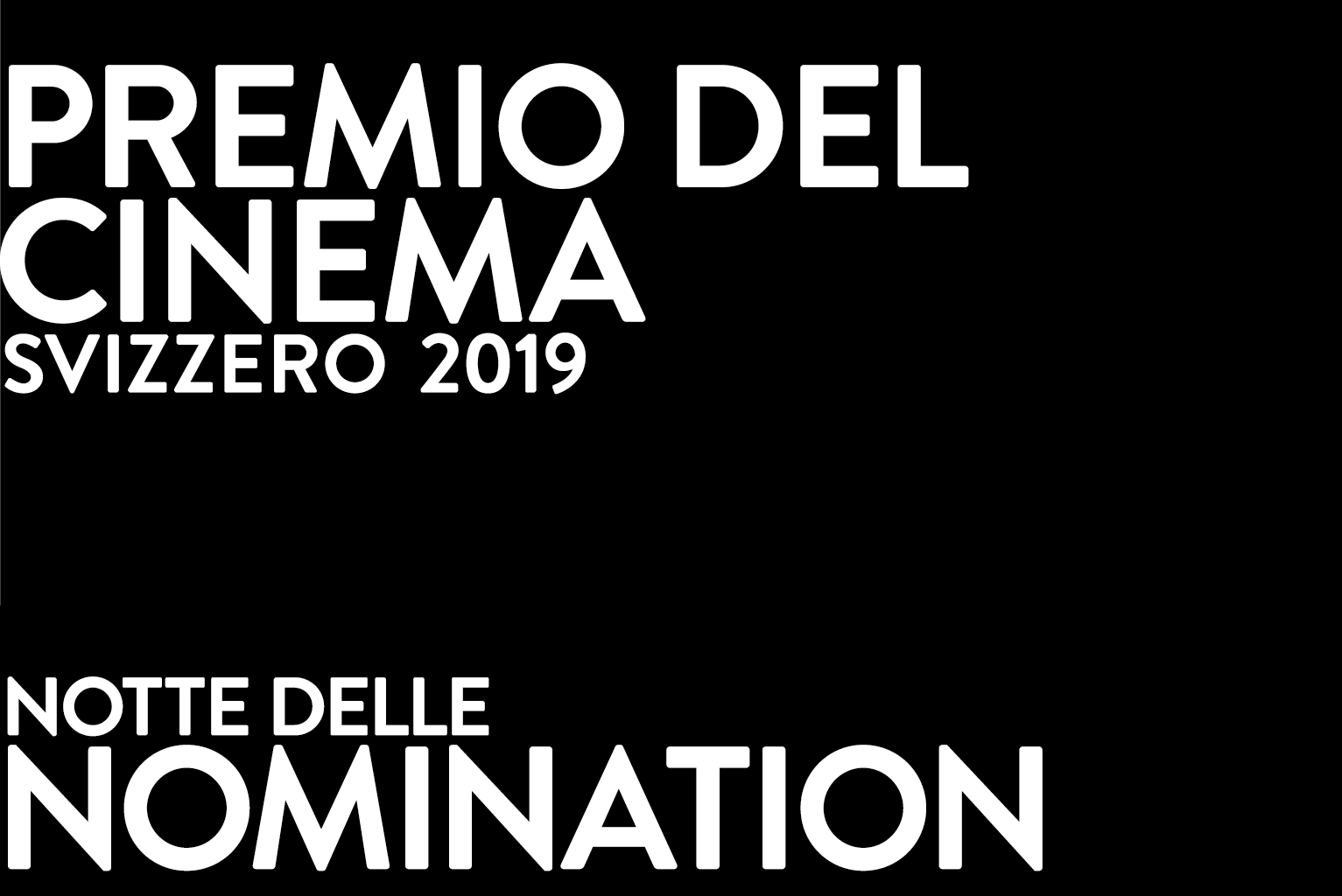 Logo Premio del Cinema svizzero 2019